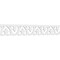 Ekena Millwork Metamora Architectural Grade PVC Running Trim, 6"H x 5/8"P x 48"L RUNP06X0625X48MET - alternate 1